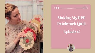 Episode 2 Patchwork Quilt  Sewing Vlog [upl. by Tarton479]