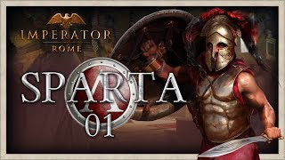 REBUILDING SPARTA  Imperator Rome Sparta Campaign Gameplay 1  SurrealBeliefs [upl. by Fabrice]