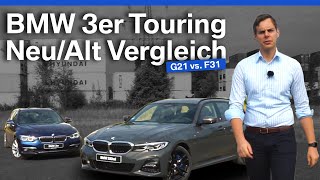 Vergleich BMW 3er Touring 2019 vs Vorgänger F31 vs G21  VergleichSitzprobeDetails [upl. by Andrel]