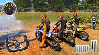 Motocross Dirt Bike Yamaha YZ450F Suzuki RMZ450 Extreme OffRoad  The Crew Motorfest [upl. by Uriiah653]