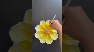 Clay flower sculpture DIY Part 2 craft [upl. by Nawram]