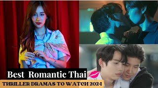 10 Best Thai romantic thriller dramas  Best Thai Dramas with Lots of Skinship  Thai Bl Dramas [upl. by Aihsekyw]