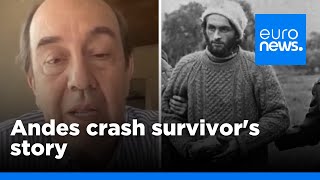 Miracle of the Andes plane crash survivor Fernando Parrado recalls tragedy  euronews 🇬🇧 [upl. by Lewie]