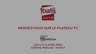 Plateau TV Forum Bois Construction 2024 [upl. by Rezeile]