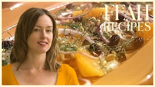 Roasted Fennel Salad  French Food at Home with Laura Calder [upl. by Harrietta]