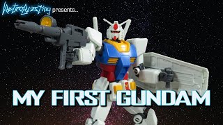 My First Gundam Bandai RX782 Gunpla [upl. by Ycal]