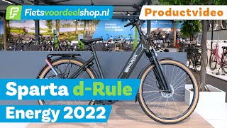 Sparta dRule Energy 2022 ebike van het jaar  Fietsvoordeelshopnl Productvideo [upl. by Dnar]