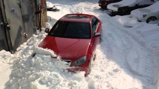 Mercedes C300 4Matic winter action [upl. by Mikes]