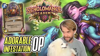 Hearthstone Adorable Infestation OP  Scholomance Academy [upl. by Anuahsat]