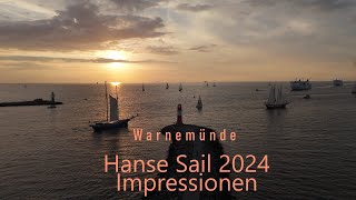 Warnemünde Hanse Sail 2024 [upl. by Ellennahc212]