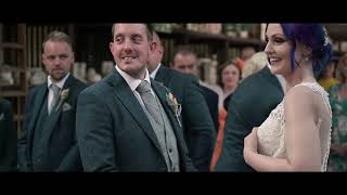 Laura amp Jamie  Middleport Pottery  Wedding Film [upl. by Nosittam]