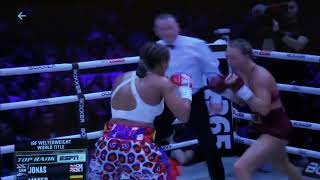 Mikaela MAYER V Natasha JONAS 9 ROUNDS OF FULL FIGHT please like and subscribe [upl. by Thalassa]