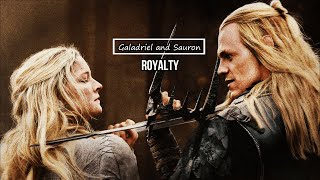 Galadriel amp Sauron  Royalty  S02E08 Finale FMV [upl. by Annod]