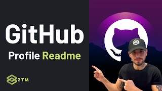 How to Create a GitHub Profile READ ME  GitHub Tutorial [upl. by Dietsche]