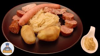 Choucroute Alsacienne  Recette Délicieuse à Essayer [upl. by Janerich]