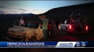 Cartel member connected to killings of 9 Americans was hiding in Albuquerque [upl. by Anelegna52]