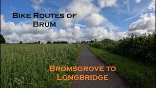 How to cycle from Bromsgrove to Longbridge [upl. by Assennej]