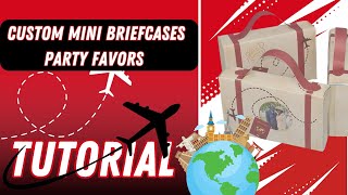 mini briefcases tutorial [upl. by Bear]