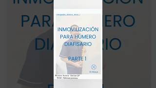 12 TIPS EN FÉRULA DE COAPTACIÓN O PINZA DE AZÚCAR DE HÚMERO  humerus cast ortopedia [upl. by Kenney]