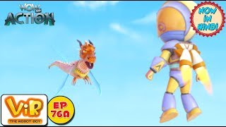 Vir The Robot Boy  Vir vs Giant Bug  As Seen On HungamaTV  WowKidz Action [upl. by Ratib]