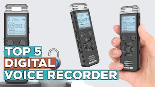 Top 5 Best Digital Voice Recorders [upl. by Threlkeld]