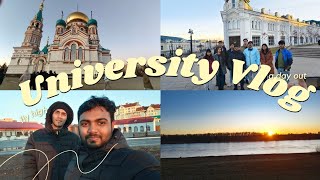 quotCampus Tour Of Omsk State University Russiaquot🇷🇺Hustlewithdinesh omskstatemedicaluniversity [upl. by Rosinski]