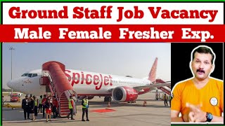 Spicejet walkin Interview  Ground Staff Jobs  Airlines Airport vacancy  flyairIndia [upl. by Sirah]