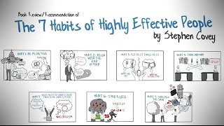 THE 7 HABITS OF HIGHLY EFFECTIVE PEOPLE BY STEPHEN COVEY  ANIMATED BOOK SUMMARY [upl. by Hsu]