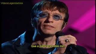 Bee Gees  I Started A Joke Live in New York 2001 HD Legendado [upl. by Tereb166]