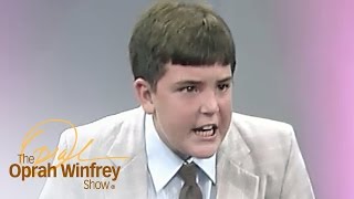 Does This Child Preacher Understand the Words Hes Yelling  The Oprah Winfrey Show  OWN [upl. by Birkner]