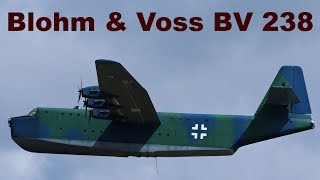 Blohm amp Voss BV 238 giant scale RC flying boat 2018 [upl. by Oballa601]