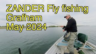 Grafham Zander Fly Fishing May 2024 [upl. by Fidole]