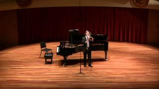 James Markey at CSU  Bach Sarabande from Suite No 2 [upl. by Eliezer970]