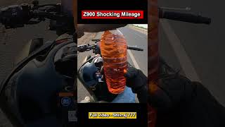 New Z900 Shocking High Speed Mileage 😱  Kawasaki Z900 1L Mileage  kawasaki z900 [upl. by Jed]