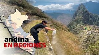 Andina en Regiones denuncian posible atentado contra el patrimonio en Machu Picchu [upl. by Marelda]