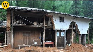 Orphan Rebuilds His Grandfather’s Old House After Losing Everything 🏡💔 A Story of Resilience 🛠️ [upl. by Krell850]