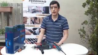 Rotomartillo Bosch GBH 220D  Ferrimaq  DemostracionTutorial [upl. by Aidualk]