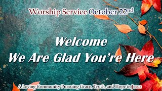 Sunday Worship Service Livestream 10222023 [upl. by Hembree]