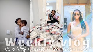 Vlog  Did you miss me 🙈 Home Organization 🧺 Greece Clips  Pack 200 orders wme  Ify Yvonne [upl. by Aierdna]