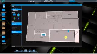 3D floor features update of JavaFX PiDome client [upl. by Eckhardt]