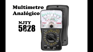 Multímetro analógico NJTY 5828 [upl. by Graf]