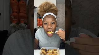 Vickey cathey tries the viral Tiktok Dumplings 😱 shorts [upl. by Katharina]