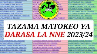 NECTA Matokeo ya DARASA LA NNE 202324 SFNA Results jinsi ya kutazama [upl. by Jilly357]