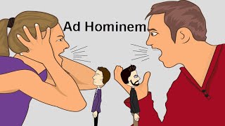 Ad Hominem Fallacy Example [upl. by Ylrebmi776]