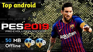 تحميل pes 2019 الاندرويد بدون فك الضغط بحجم 50 mb بأخر الاطقم و الإنتقالات وهي اوفلاين [upl. by Oinafipe]