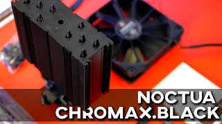 Noctua NHU12S amp NHD15 chromaxBlack  Les meilleurs ventirads passent enfin au noir [upl. by Sewoll]