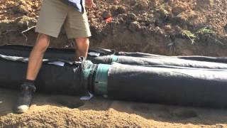 Enviro Septic Installation August 2014 [upl. by Aniretac]