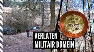 metaaldetectie op een ACHTERGELATEN terrein bij een oud FORT in BELGIE 12 [upl. by Conlan]