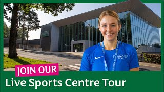 Live Sports Facilities Tour and QampA  University of Stirling [upl. by Ylicec]