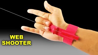 Easy SpiderMan Web Shooter  DIY Web Shooter With Paper And Spring [upl. by Maril]